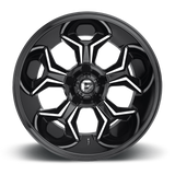 Fuel Avenger- D606 Gloss Black & Milled