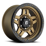 Fuel Anza-D557 Matte Bronze w/ Black Ring