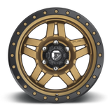 Fuel Anza-D557 Matte Bronze w/ Black Ring