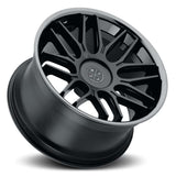 BD-27 Satin Black with Black Chrome Lip