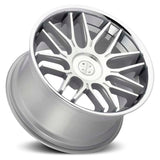 BD-27 Silver Machine Face Chrome SS LIp