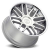 BD-27 Silver Machine Face Chrome SS LIp