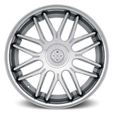 BD-27 Silver Machine Face Chrome SS LIp