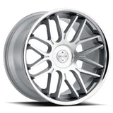 BD-27 Silver Machine Face Chrome SS LIp