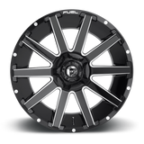 Fuel Contra-D615 Gloss Black Milled