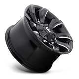 Fuel Stryker-D571 Gloss Black Milled