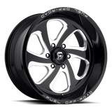 Fuel Flow6-D587 Black Milled