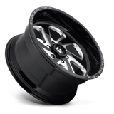 Fuel Flow6-D587 Black Milled