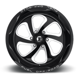 Fuel Flow6-D587 Black Milled