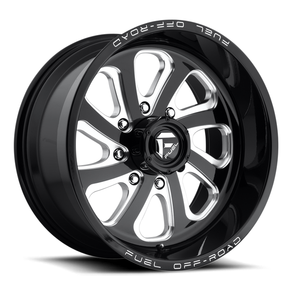 Fuel Flow 8-D587 Black Milled