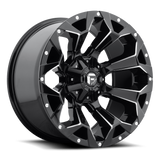 Fuel Assault-D576 Gloss Black Milled