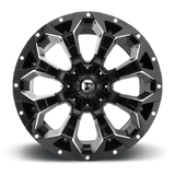 Fuel Assault-D576 Gloss Black Milled