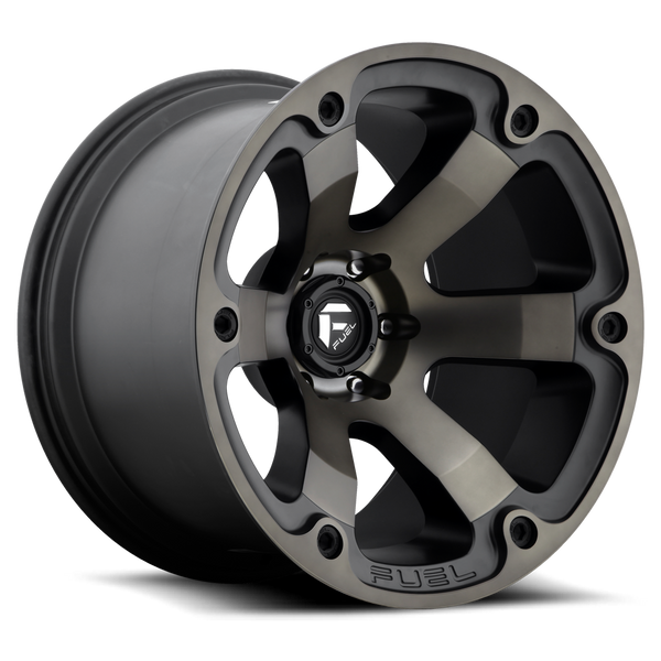 Fuel Beast-D564 Black & Machine Dark Tint