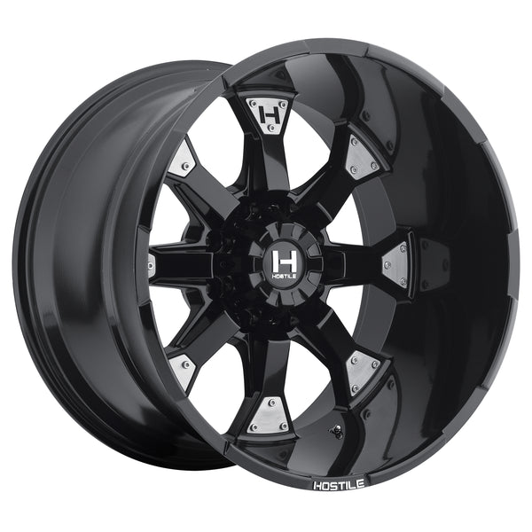 H101 2214 8lug Black