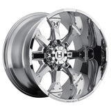 H101 2214 8lug Chrome