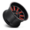 Fuel Hardline-621 Gloss Black w/ Candy Red