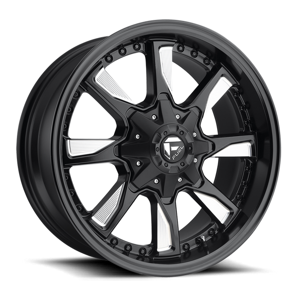 Fuel Hydro-D603 Black & Milled
