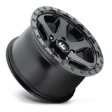 Fuel Ripper-D589 Matt Black/Gloss Black Lip