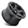 Fuel Ripper-D589 Matt Black/Gloss Black Lip