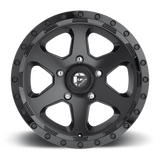Fuel Ripper-D589 Matt Black/Gloss Black Lip