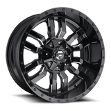 Fuel Sledge-D595 Gloss Black Milled