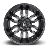 Fuel Sledge-D595 Gloss Black Milled