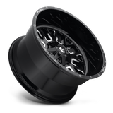 Fuel Stroke-D611 Gloss Black Milled