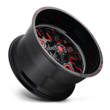 Fuel Stroke-D612 Gloss Black w/ Candy Red