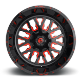 Fuel Stroke-D612 Gloss Black w/ Candy Red