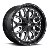 Fuel Titan-D588 Black & Milled