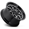 Fuel Titan-D588 Black & Milled