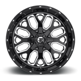 Fuel Titan-D588 Black & Milled
