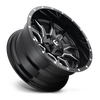 Fuel Vandal-D627 Gloss Black & Milled