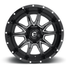 Fuel Vandal-D627 Gloss Black & Milled