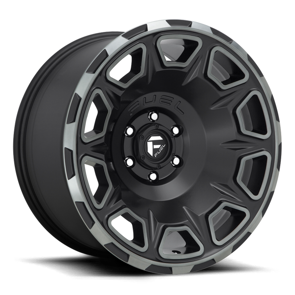 Fuel Vengance-D686 Matt Black Machined DDT