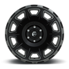 Fuel Vengance-D686 Matt Black Machined DDT