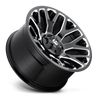 Fuel Warrior-D607 Gloss Black & Milled