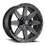 Fuel Wildcat-D597 Gloss Black & Milled