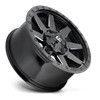 Fuel Wildcat-D597 Gloss Black & Milled