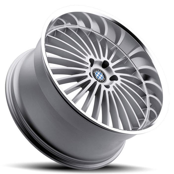Multi Spoke Silver With Mirror Cut Face – Vast Wheels