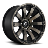 Fuel Diesel-D536 Black Machined w/ Dark Tint