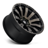 Fuel Diesel-D536 Black Machined w/ Dark Tint