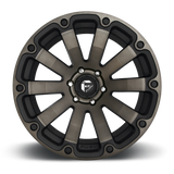 Fuel Diesel-D536 Black Machined w/ Dark Tint
