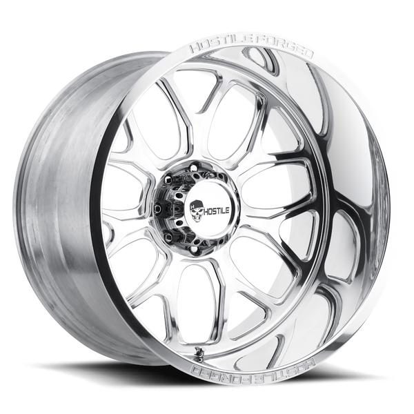 Hostile Forged Wheel 8lug Polished 24x14-1000