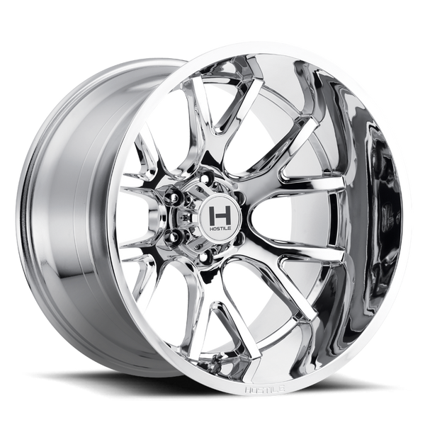 Hostile H113 Wheel 6lug Chrome 22x14-1000