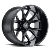 Hostile H113 Wheel 6lug Full Satin Black 22x14-1000