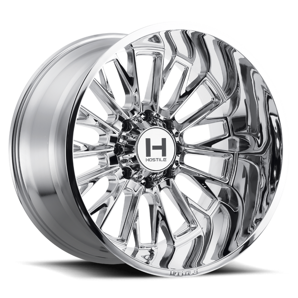 Hostile H114 Wheel 8lug Chrome 24x14-1000