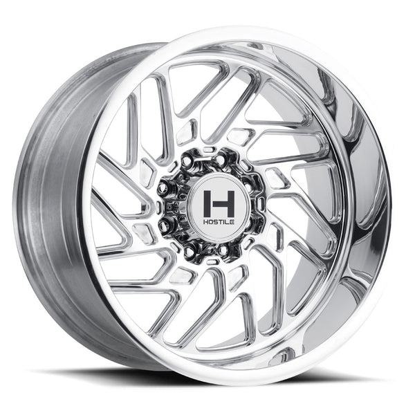 MKW Jigsaw Wheel 8lug Chrome 24x10-1000