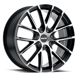 MKW M123 Wheel 5lug Gloss Black Machined Face 20x85-1000