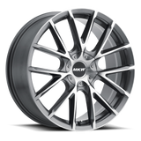 MKW M123 Wheel 5lug Gloss Grey Machine Face 20x85-1000